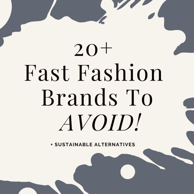 Fast Fashion Brands to Avoid