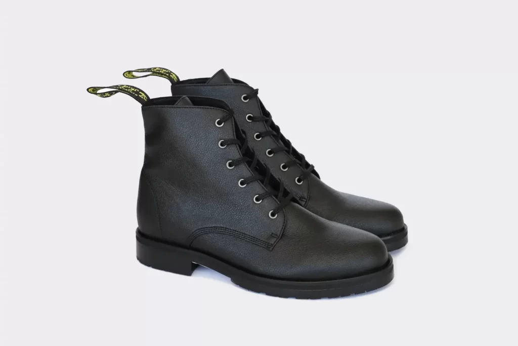 Vegan combat boots