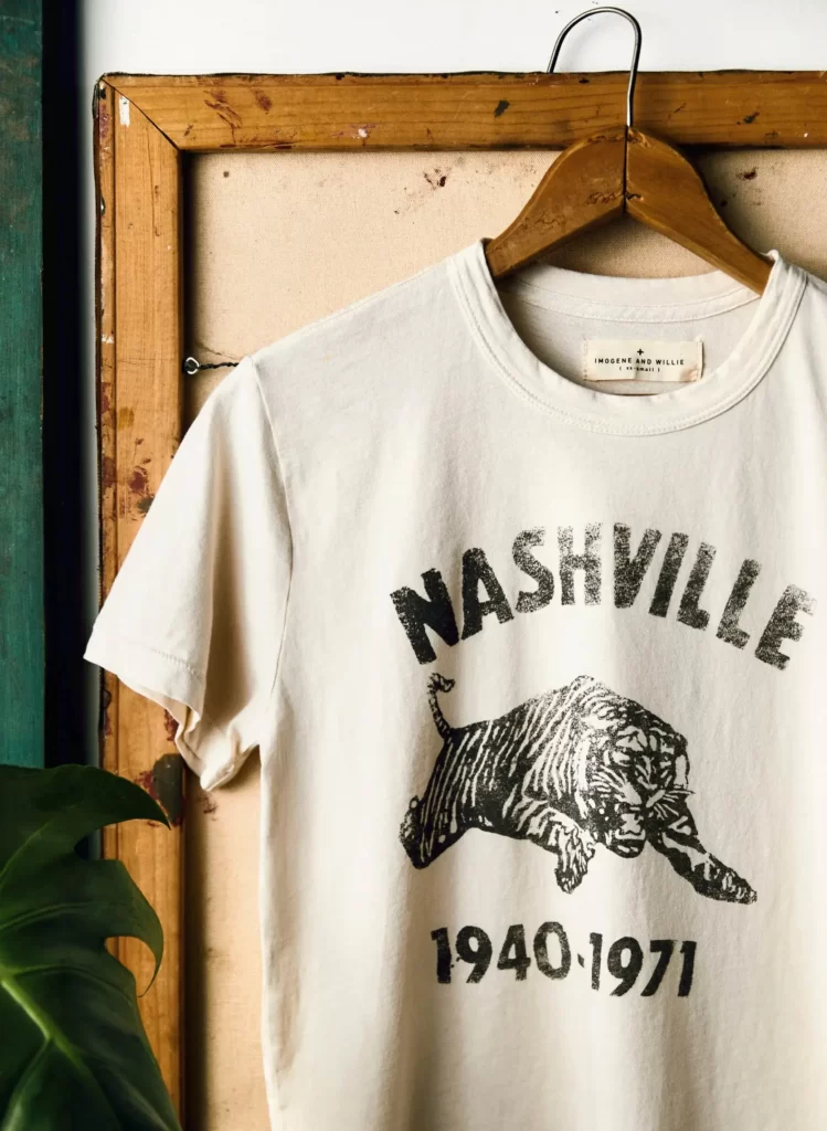 Nashville tshirt by Imogene and Willie