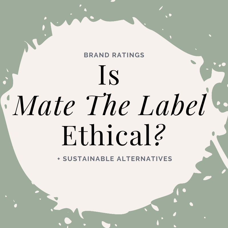 Is Mate the Label ethical?