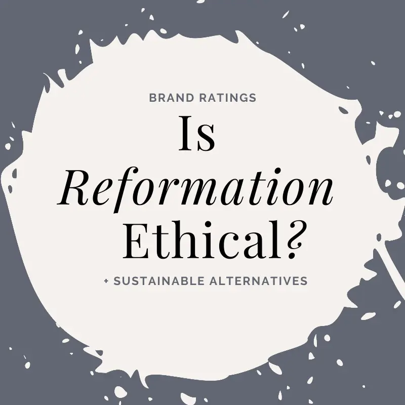 Is Reformation Ethical