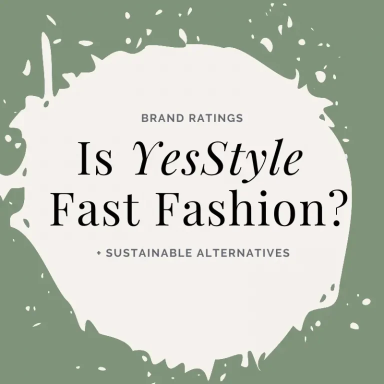 Is YesStyle Fast Fashion?