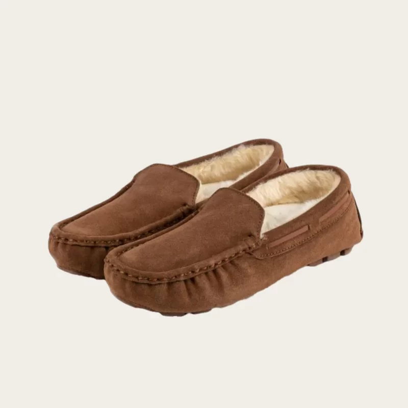 Isotoner vegan slippers for men