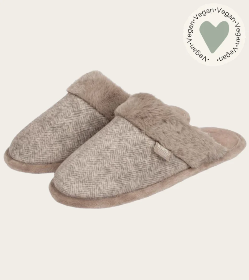 Isotoner vegan slippers