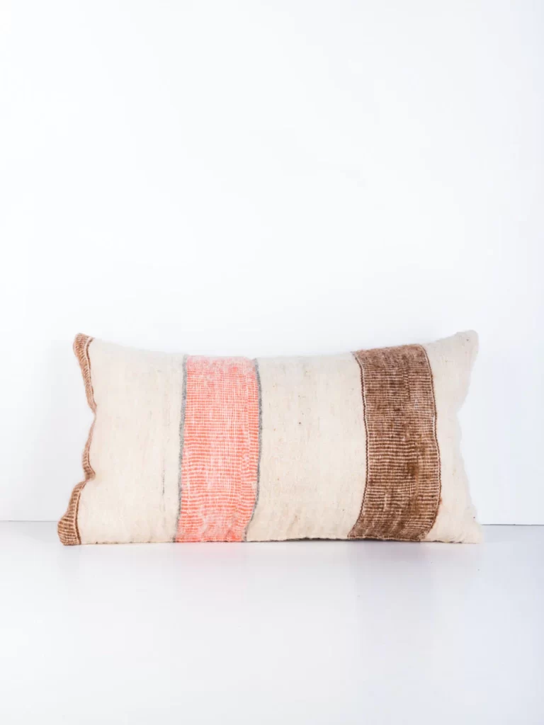 Loom and Field wool lumbar pillow