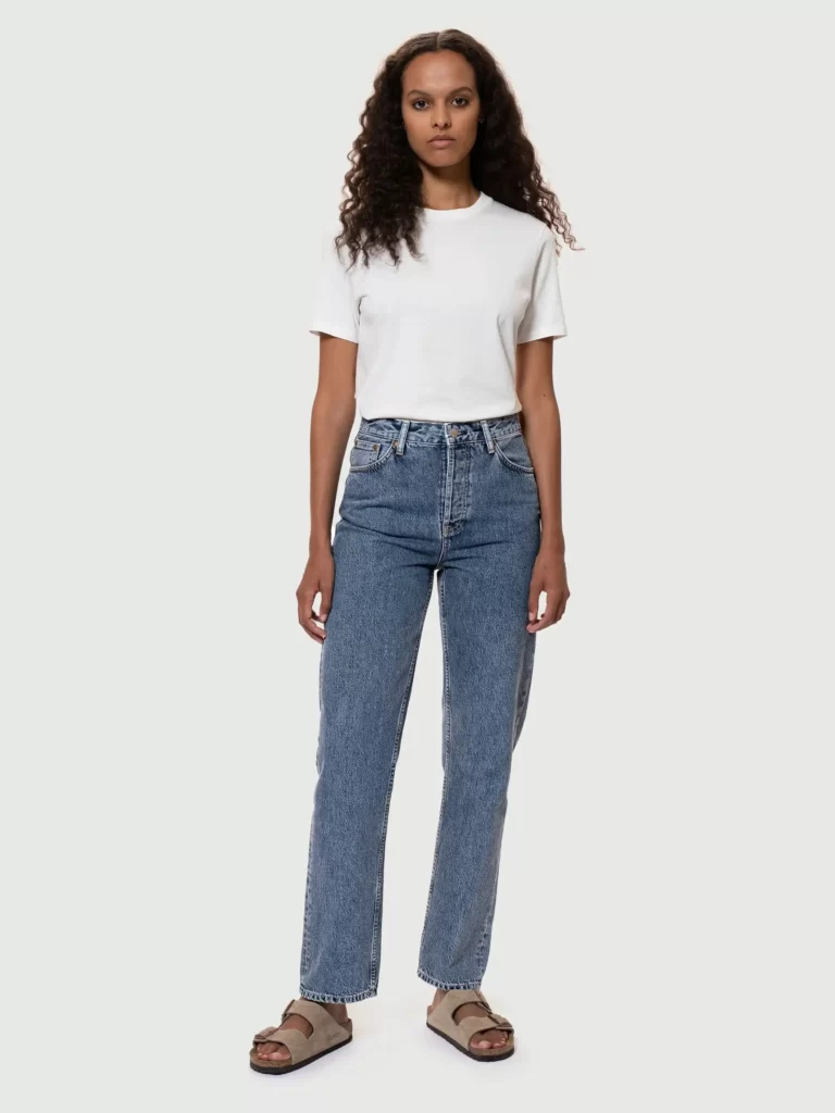 Nudie vegan patch jeans