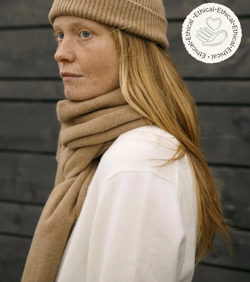 Organic Basics ethical scarves