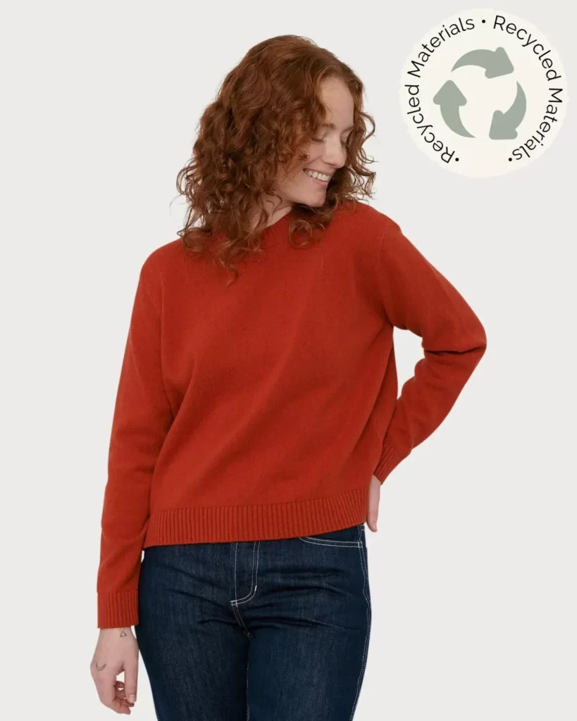 Organic Basics recycled sweater