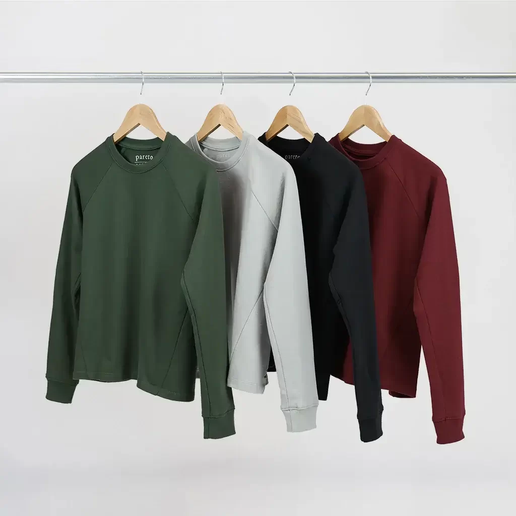 Sweaters by Chicago clothing brand Pareto