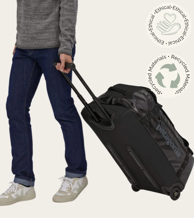 Patagonia luggage is ethical and made from recycled materials