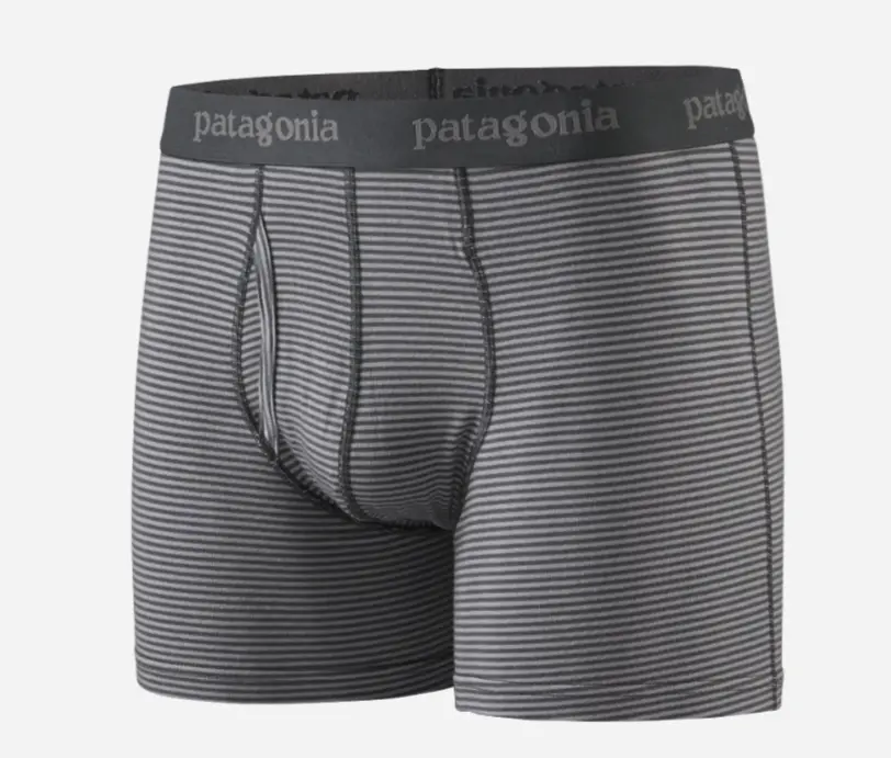 Patagonia eco friendly boxers with stripes