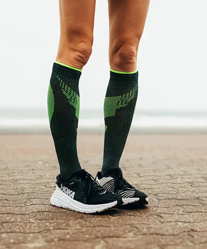 Rockay sustainable running socks knee high