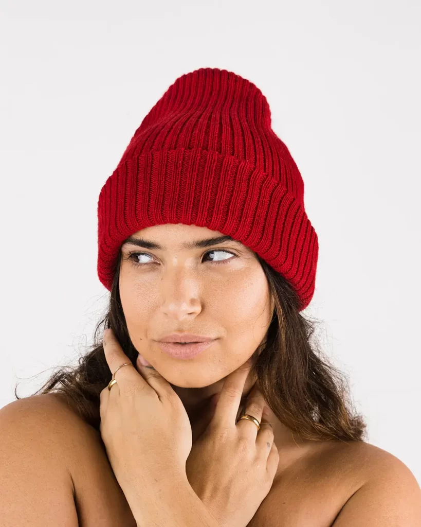 Soluna Collective organic beanies