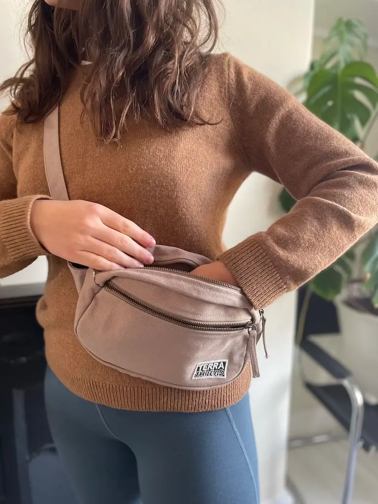 Terra Thread organic shoulder bag