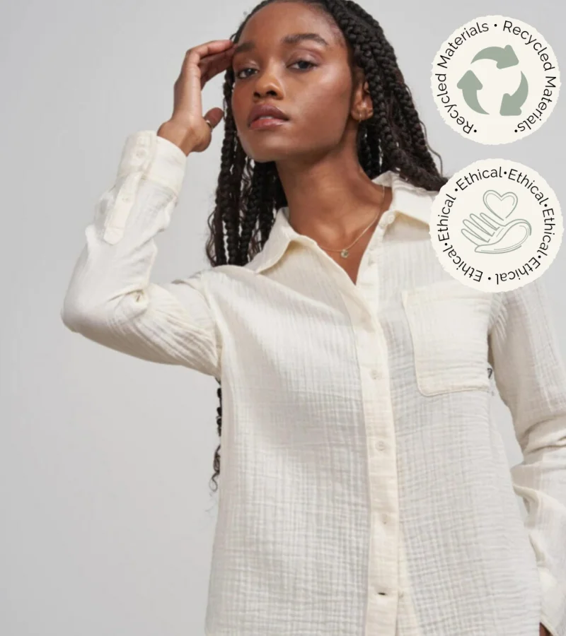 United By Blue ethical blouses