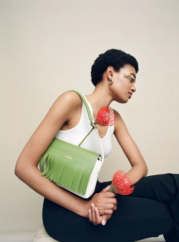 VAVVOUNE BIPOC owned brands VAVVOUNE creates sustainable leather bags