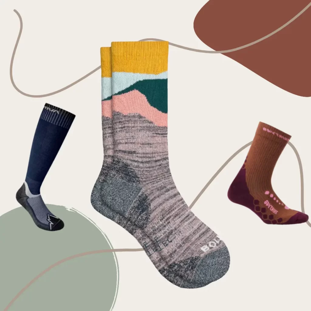 Vegan hiking socks